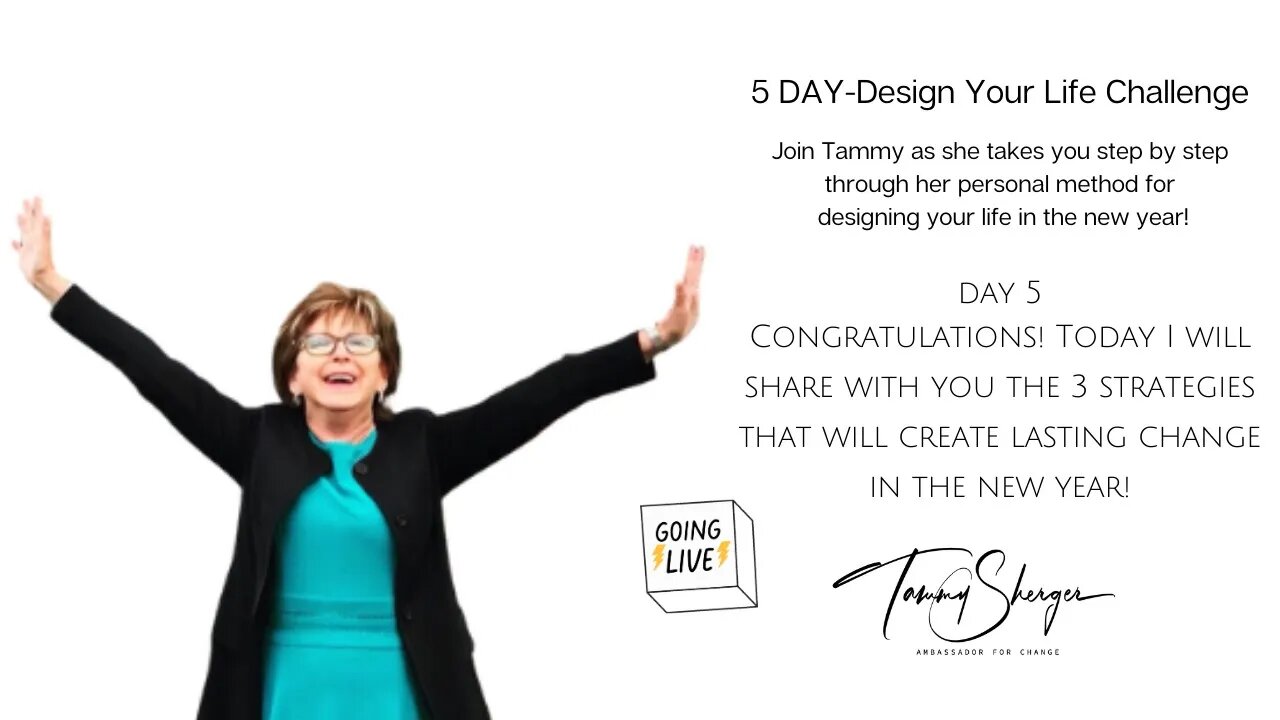 DAY 5 Design Your Life Challenge! The Secret Sauce