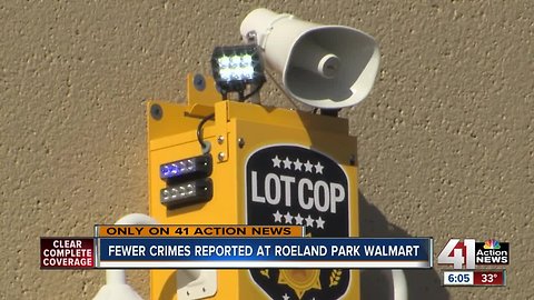 Walmart using 'Lot Cop' cameras to reduce crime