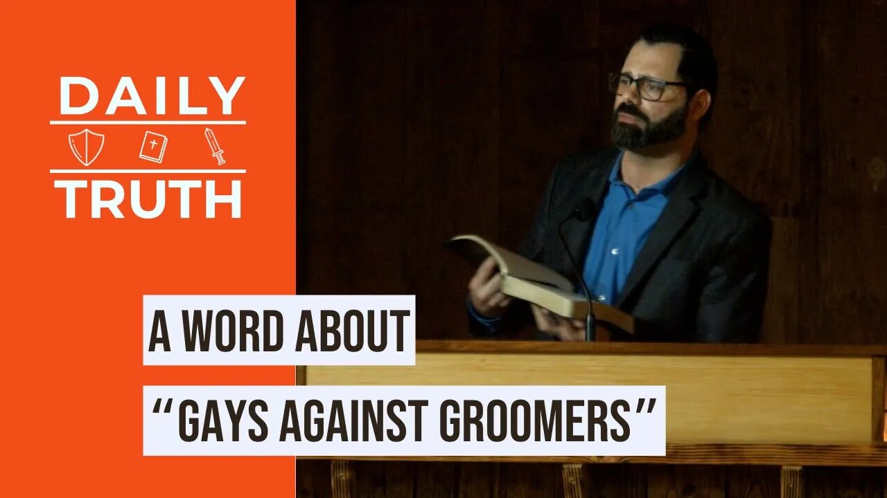 A Word About “Gays Against Groomers”