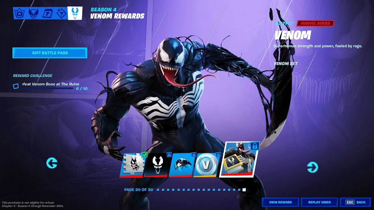 Unlocking *VENOM* in FORTNITE!