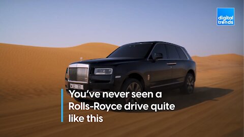 You’ve never seen a Rolls-Royce drive quite like this