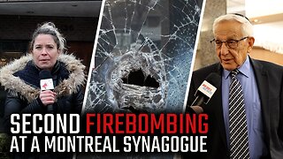 Firebombed again! Montreal synagogue targeted as antisemitic attacks surge