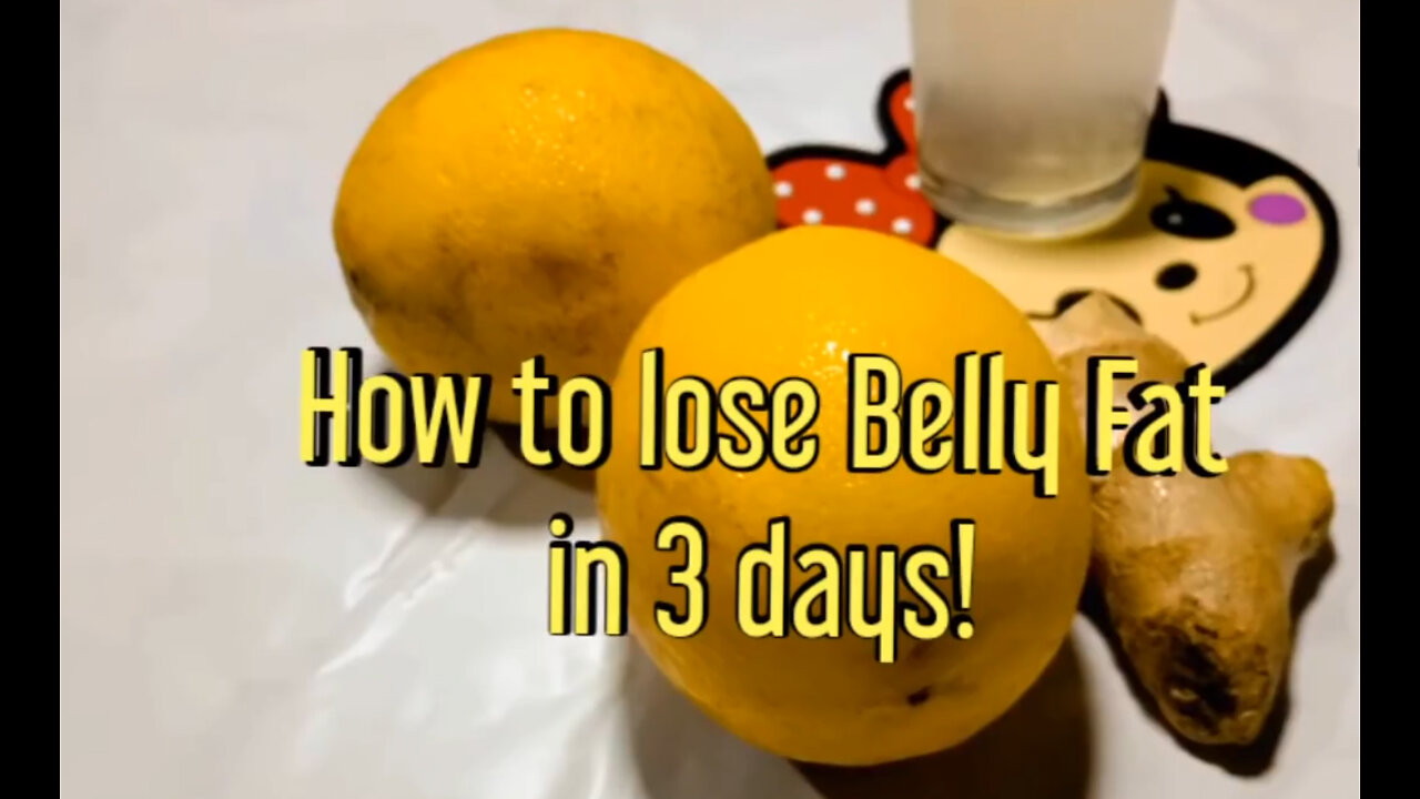 How to lose Belly Fat in 3 days Super Fast! NO DIET-NO EXERCISE