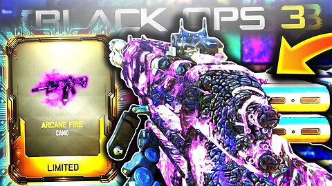 NEW SECRET ARCANE FIRE CAMO GAMEPLAY BLACK OPS 3 LIMITED ARCANE FIRE CAMO GAMEPLAY! BO3 ARCANE FIRE!