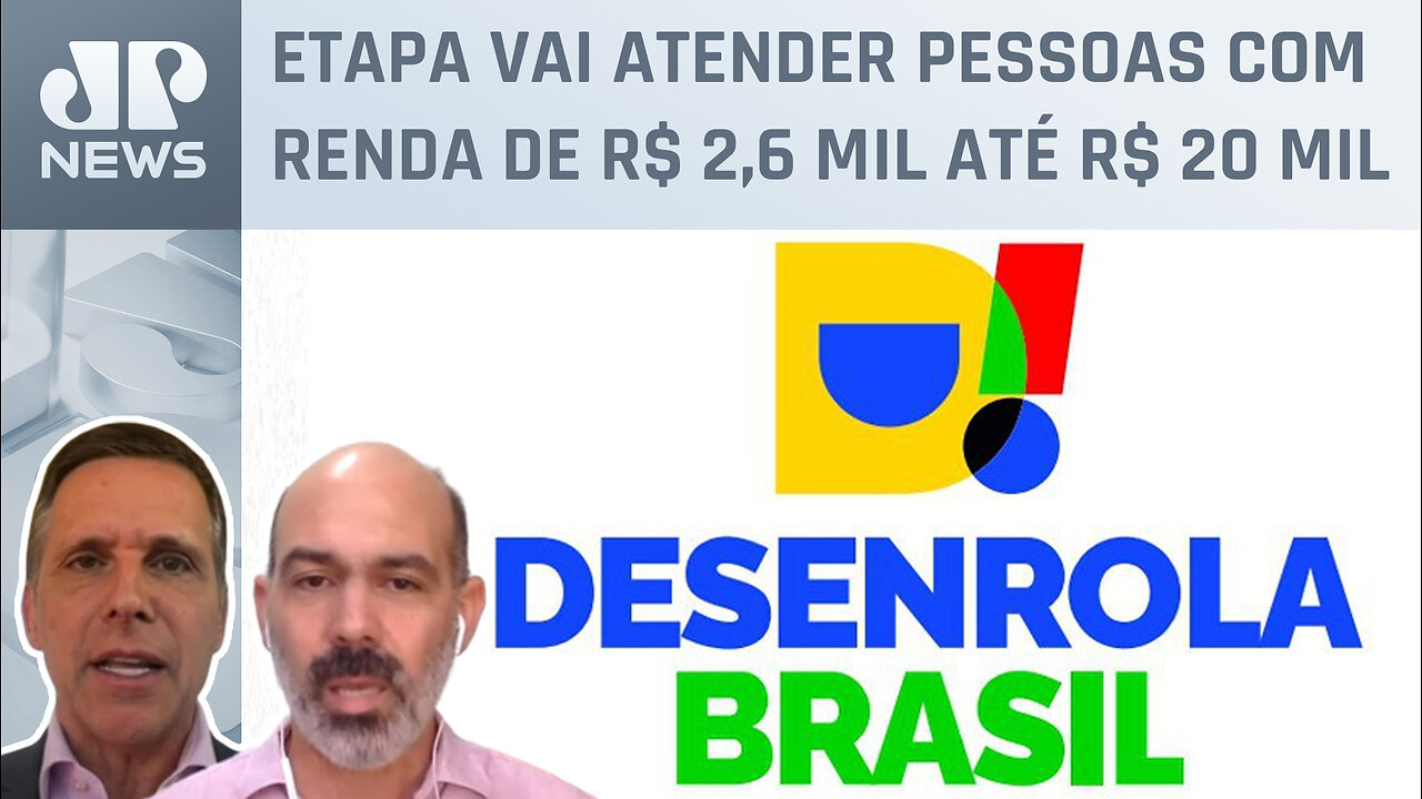 Primeira etapa do Desenrola Brasil entra em vigor nesta segunda (17); Schelp e Capez analisam