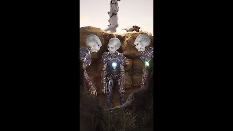 Aliens getting one last joke in before imminent destruction of the tri-galaxy vector