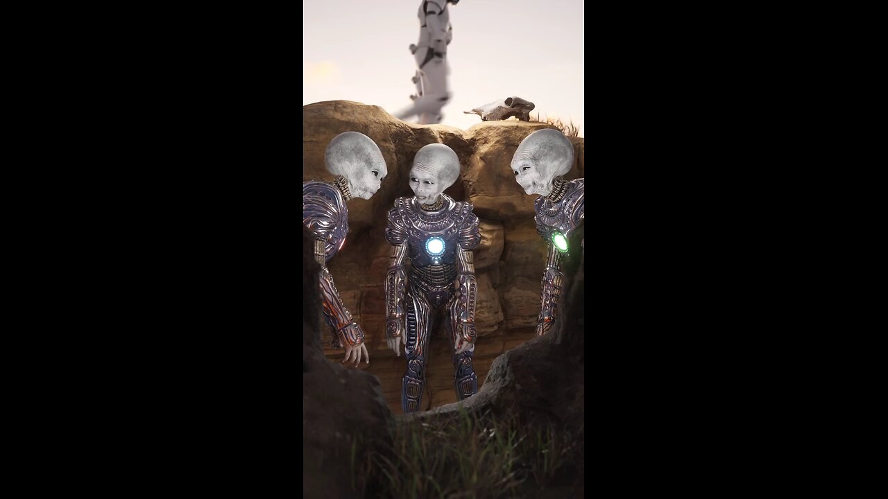 Aliens getting one last joke in before imminent destruction of the tri-galaxy vector