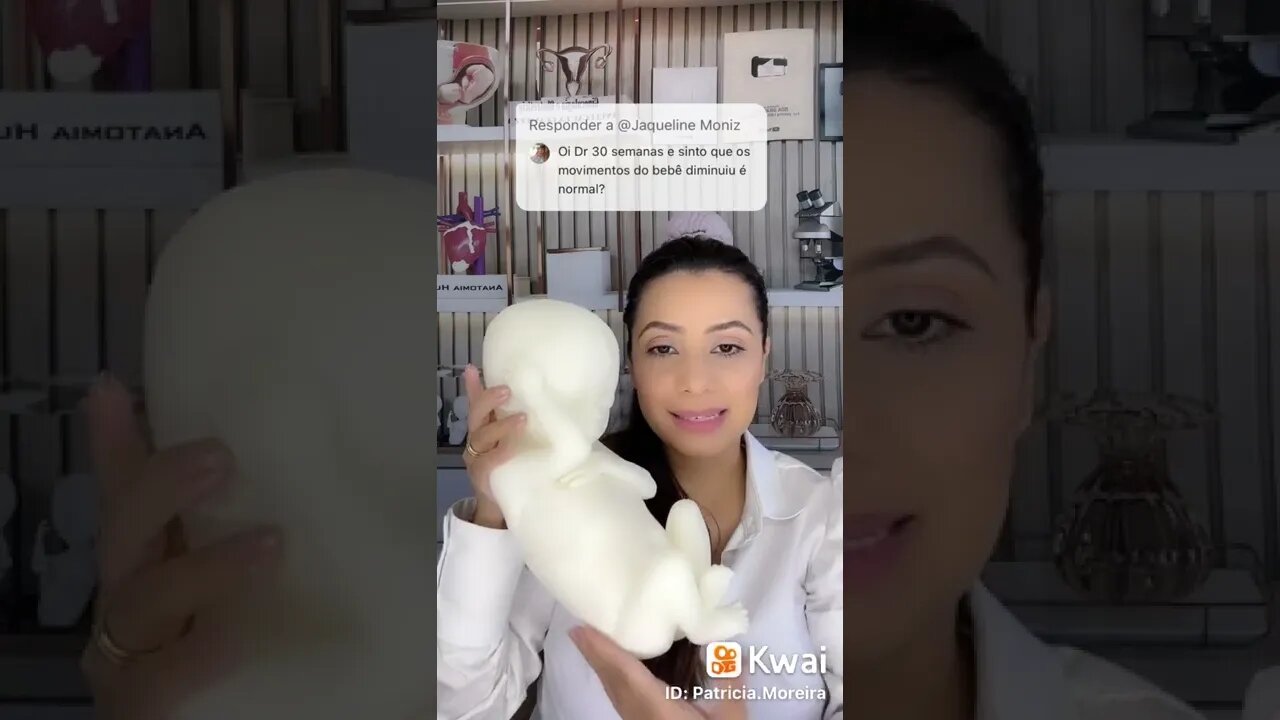 Estou com 30 semanas de gravidez e sinto que os movimentos do bebê diminuiu é normal?