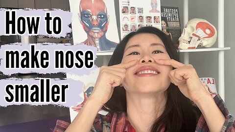 How to make nose smaller | Koko Face Yoga