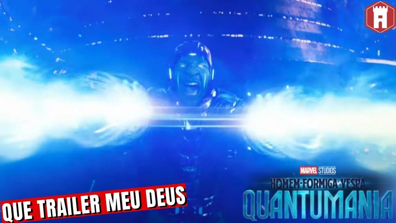HOMEM-FORMIGA E A VESPA: QUANTUMANIA- REACT E ANÁLISE DO NOVO TRAILER