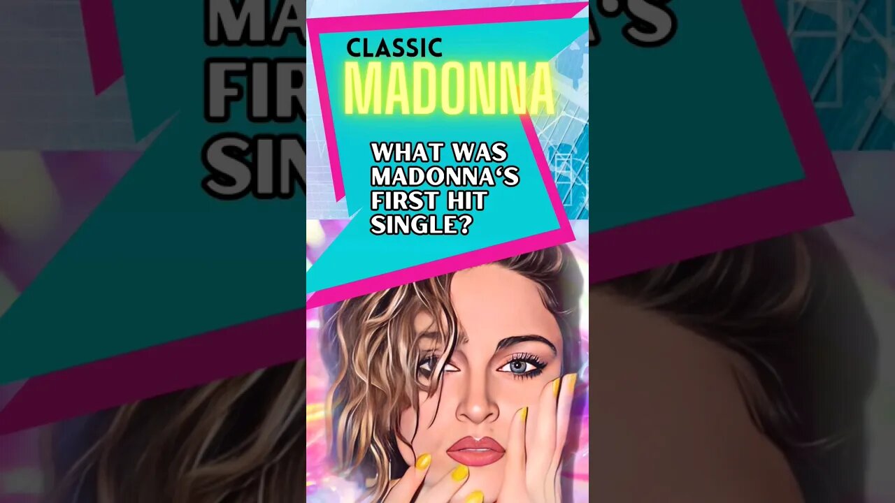 Classic Madonna: First hit single!#madonna #80s #youtubeshorts #fyp