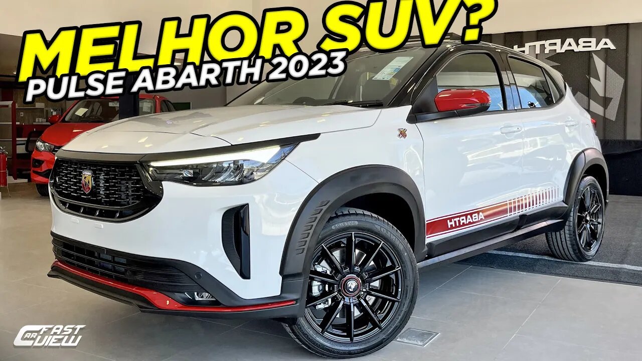 NOVO FIAT PULSE ABARTH 2023 COM 185 CV É MELHOR E MAIS BARATO QUE POLO GTS E CRUZE RS?