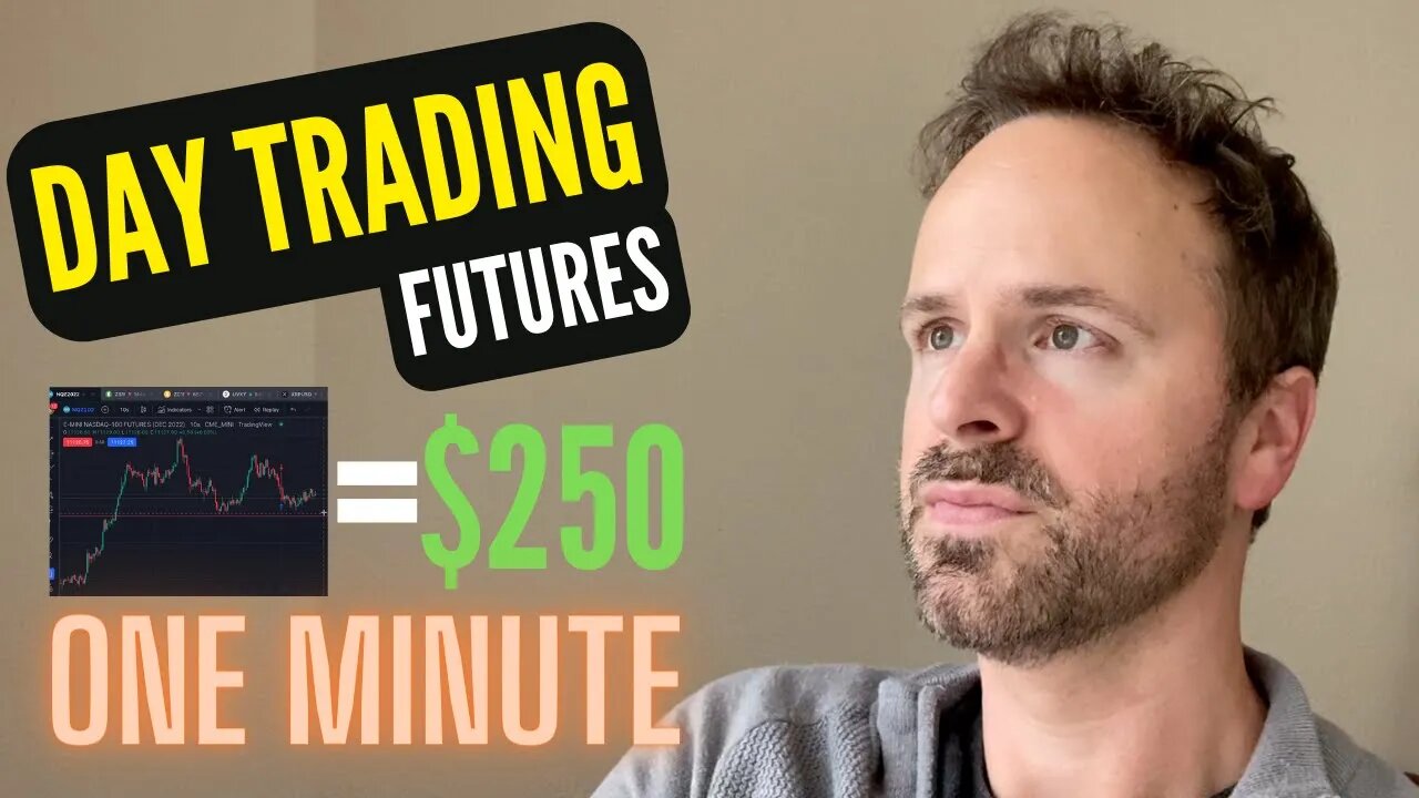 WATCH ME TRADE | +$250 WIN in One Minute | DAY TRADING Nasdaq Futures Trading Scalping