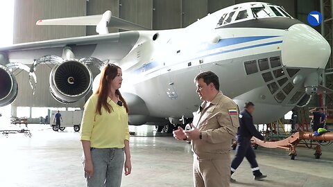 Visita à fábrica da Aviastar em Ukyanovsk