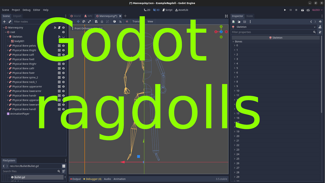 Godot ragdoll