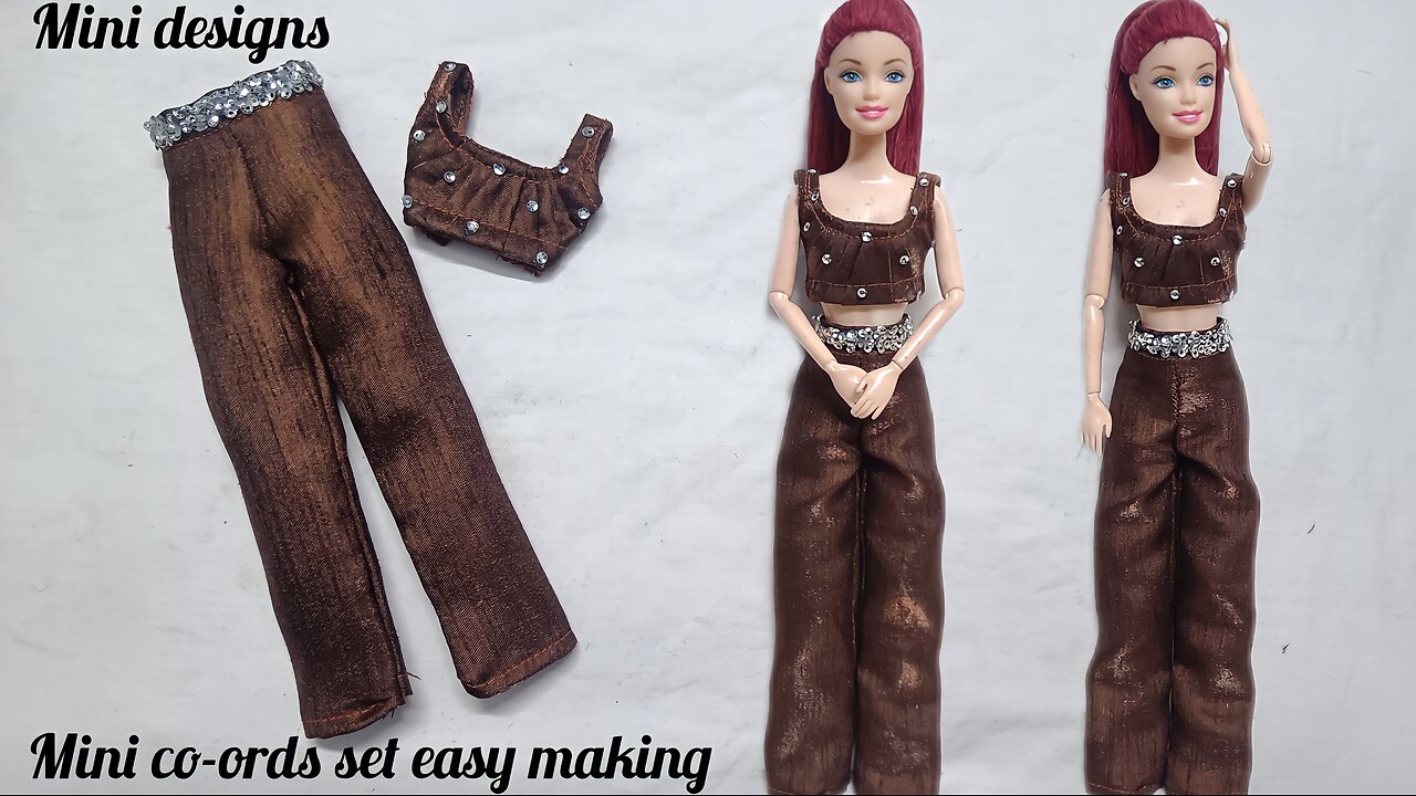Mini co-ords set easy making tutorial
