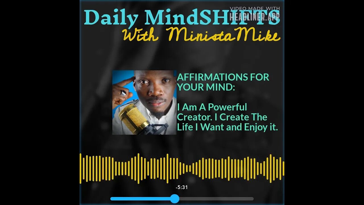 Daily MindSHIFTS Episode 319: