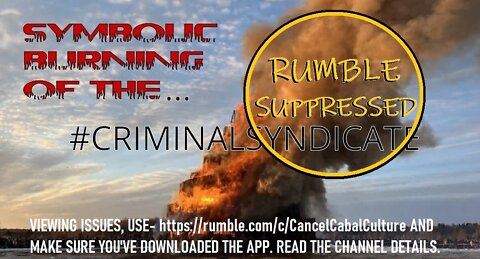 MARCH MADNESS- THE #CRIMINALSYNDICATE IS BURNING!