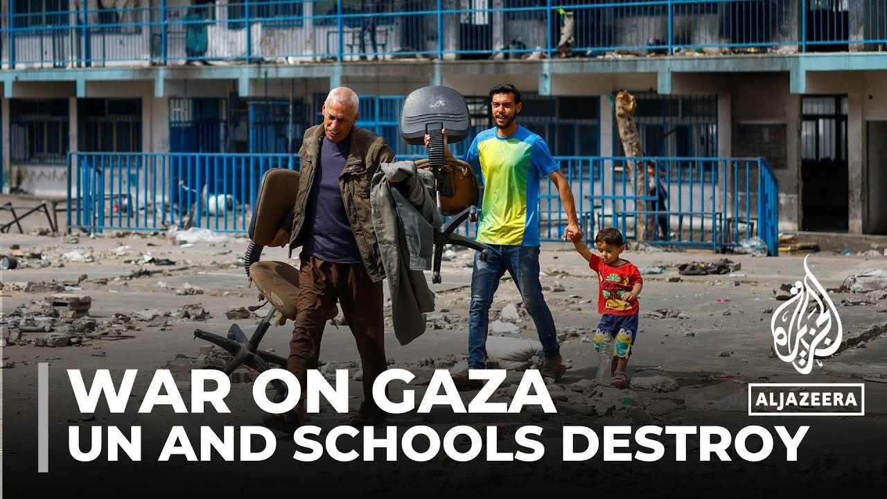 Israeli strikes on populated areas: UN clinics and schools destroyed