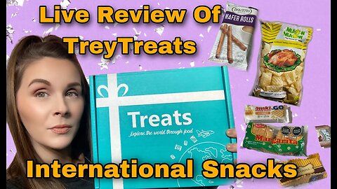 Me & My Hubby Review TryTreats International Snacks From Around The Globe LIVE!