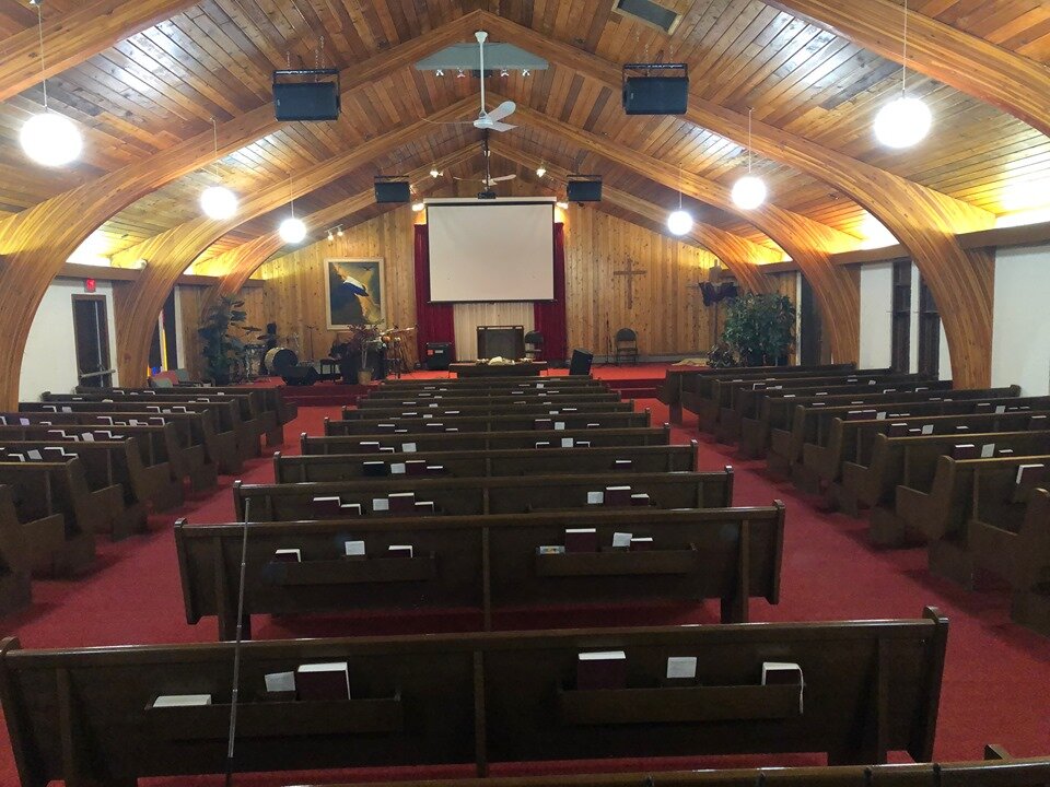 New CArpet miracle in Bentley Alberta Community Church