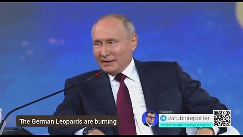 Putin: The Leopards are burning so will be the F-16