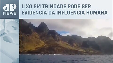 Pesquisadores encontram rochas plásticas em ilha remota no litoral brasileiro