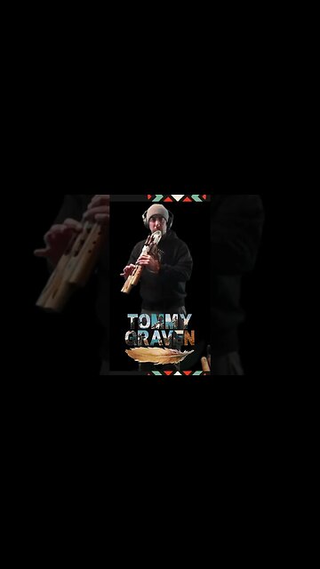 Triple Native American Flute played to METAL MUSIC! #shorts