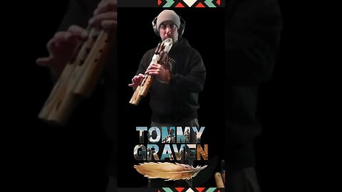 Triple Native American Flute played to METAL MUSIC! #shorts