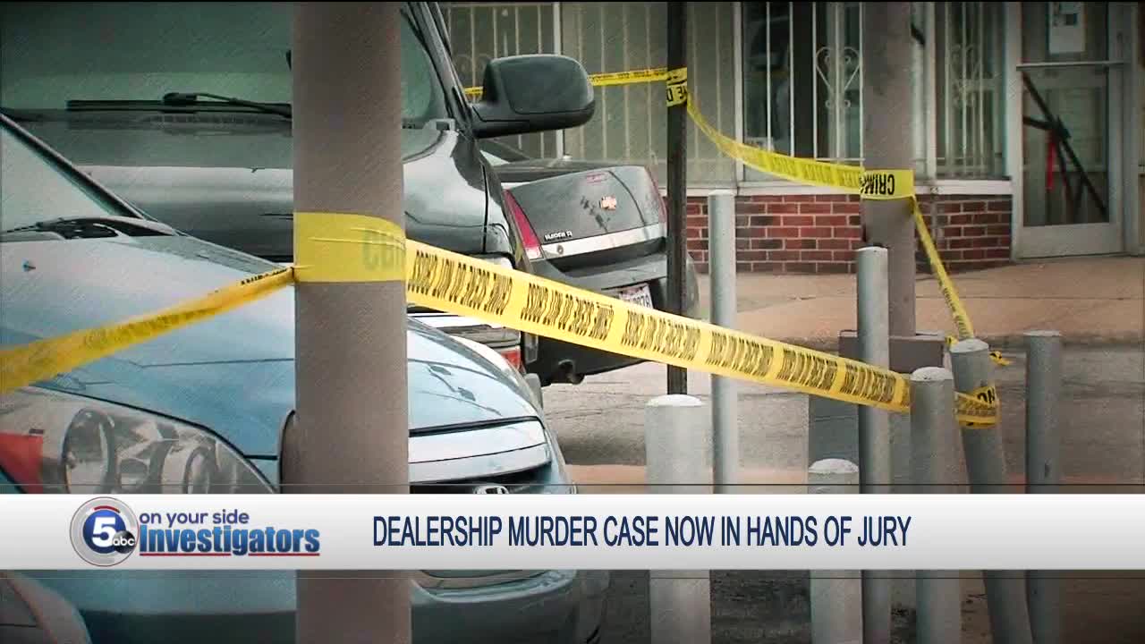 Jury begins deliberating in trial of man accused of killing couple at car dealership