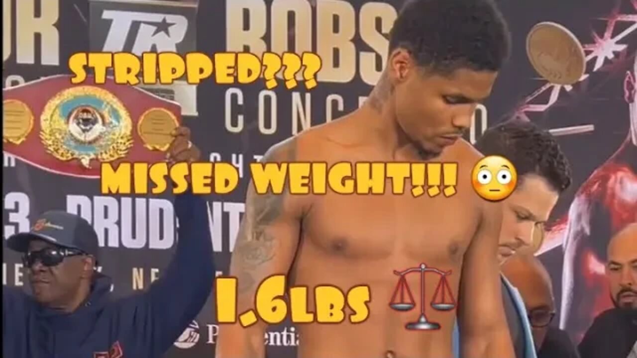 SHOCKER SHAKUR STEVENSON MISSES WEIGHT ⚖😳 HE WILL BE STRIPPED OF TITLES? #TWT