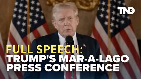 FULL SPEECH: President Trump's Press Conference Today in Mar-A-Lago (8/8/24)