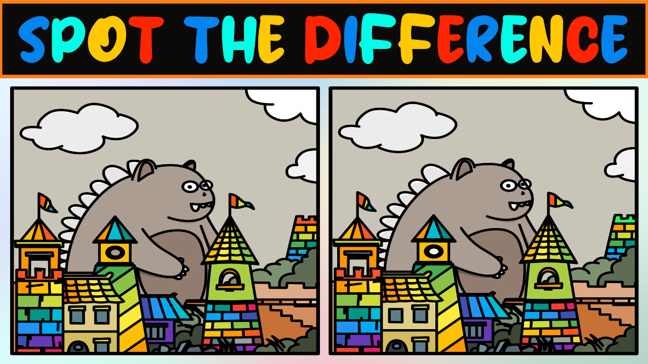 Spot The Difference - 5 Puzzle Games Of Find The Difference - Fun Game For All To Play