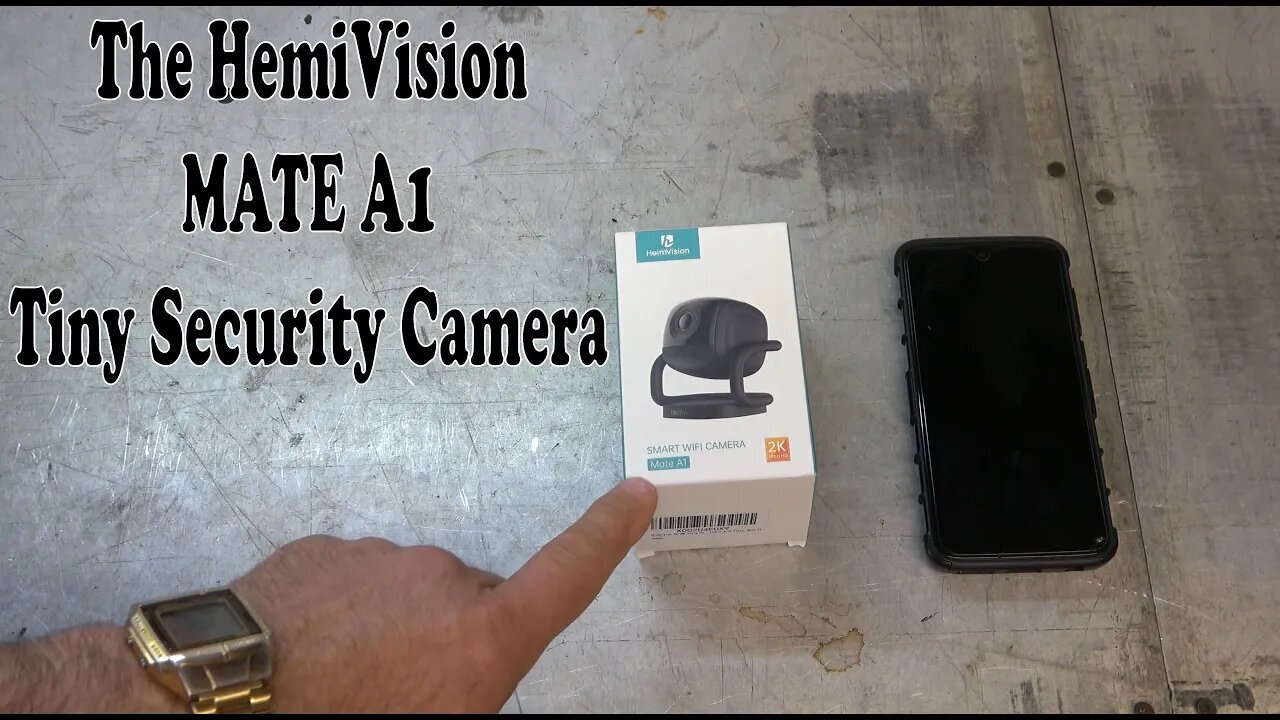 The HeimVision MATE A1 indoor security Camera. A Tiny Solution To Added Security Around The House.