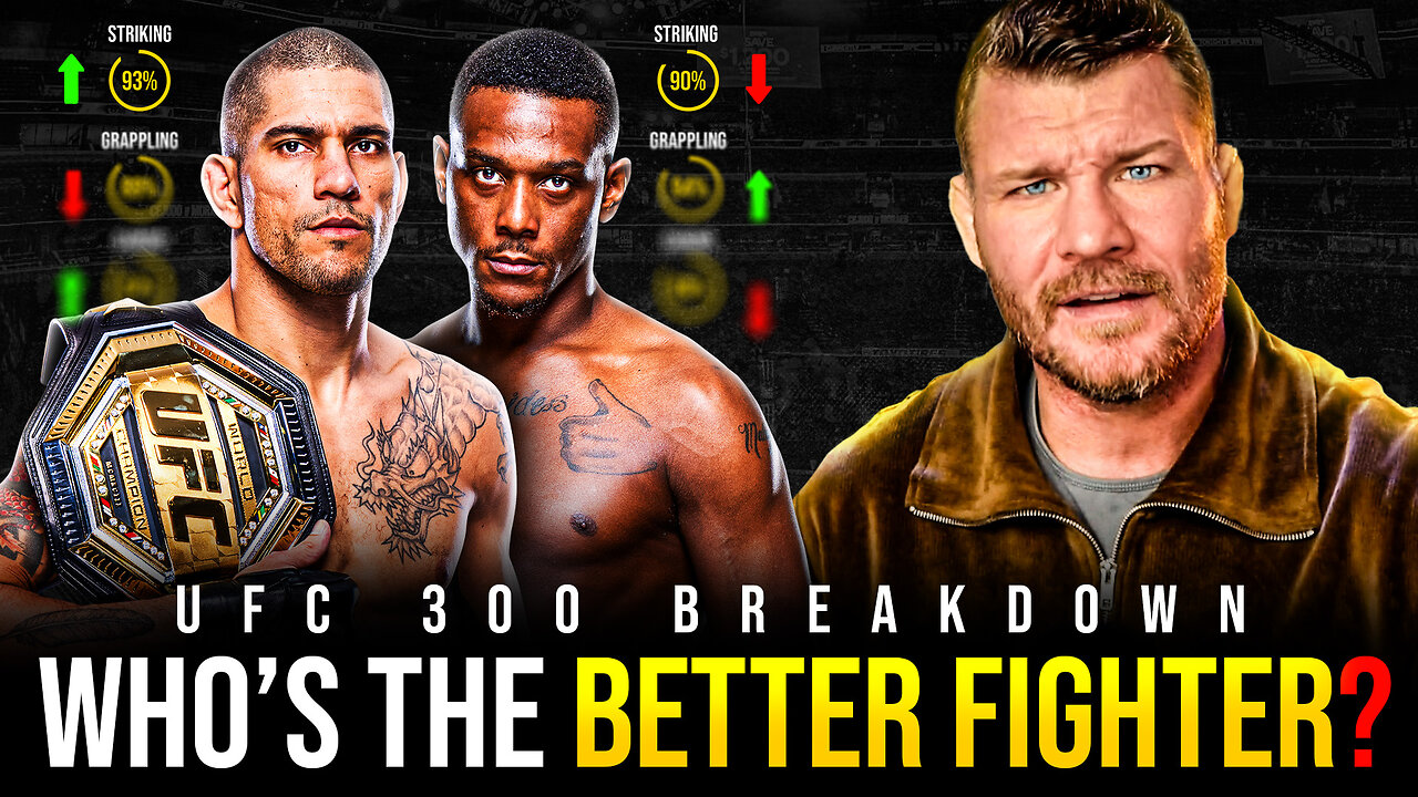 BISPING: Who's ACTUALLY the BETTER FIGHTER? Alex Pereira vs Jamahal Hill | UFC 300 BREAKDOWN