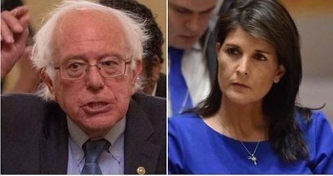 Bernie Sanders Whines About Childbirth Costs, Nikki Haley Knocks Him Out Cold