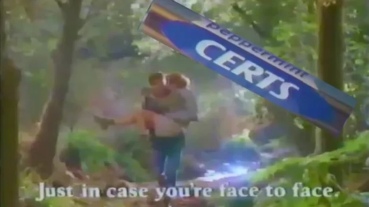 "I Had A...Certs Encounter ❤️" 1986 Certs Breath Mint TV Commercial