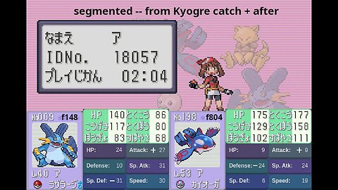 (Final Segment "PB") Pokemon Sapphire Glitchless 2:04 IGT