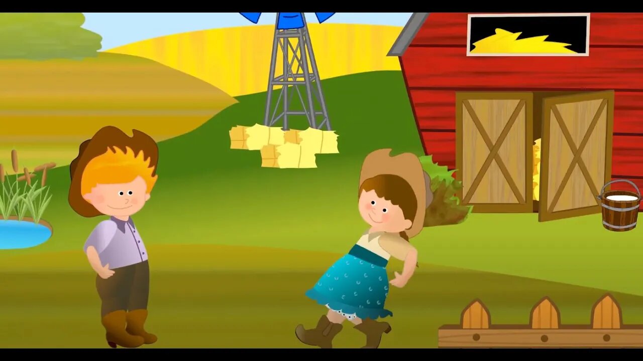 Skip to my Lou with Lyrics - Kid's Nursery Rhyme and Baby Songs - Kidsland TV