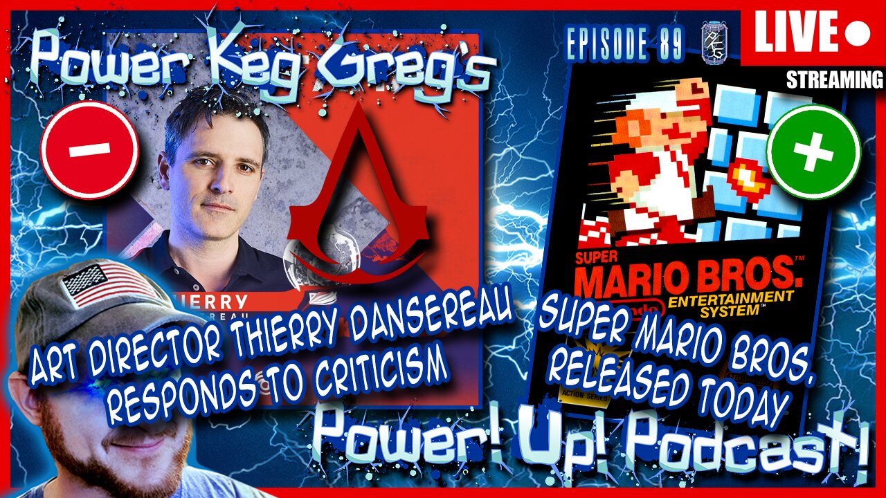 Ubisoft Art Director Responds to Shadows Criticism, Super Mario Bros! | Power!Up!Podcast! Ep: 88