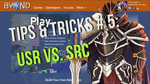 Tips & Tricks #5: usr vs. src