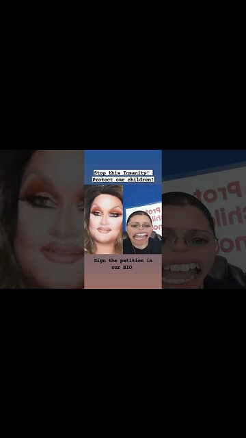 We need to keep these people away from our Innocent Children! #dragqueen