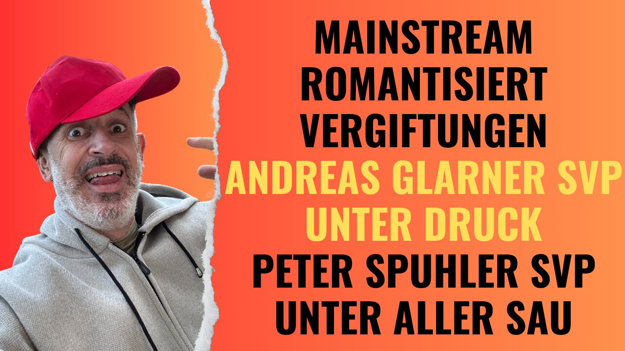 Männer vergiften jetzt cool? Andreas Glarner unter Druck. Peter Spuhler unter aller Sau. Amsterdam?