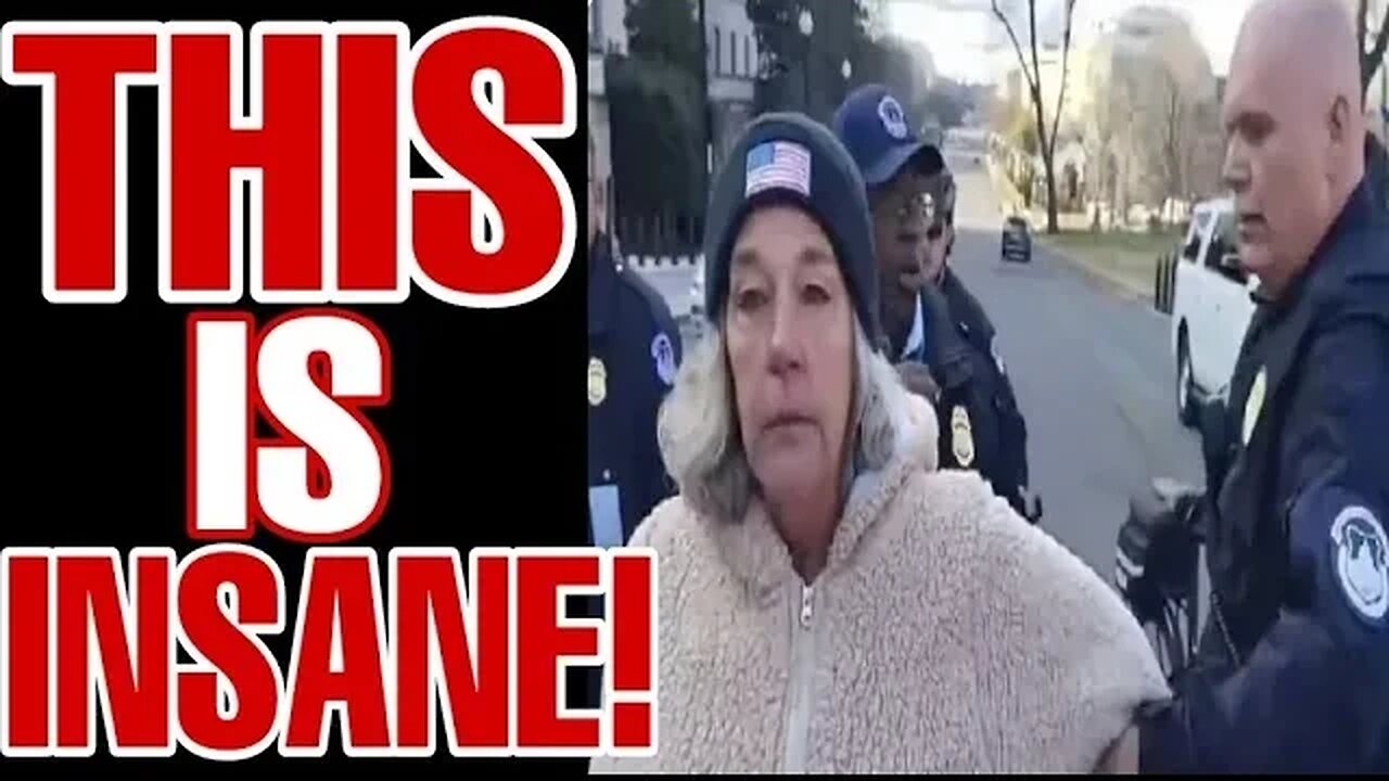 DEMOCRAT POLICE ARREST ASHLI BABBITT MOTHER FOR JAYWALKING