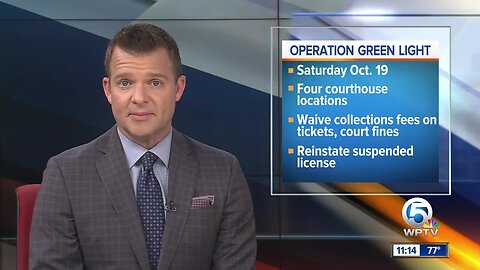 Operation Green Light: Get your license back, save on fees