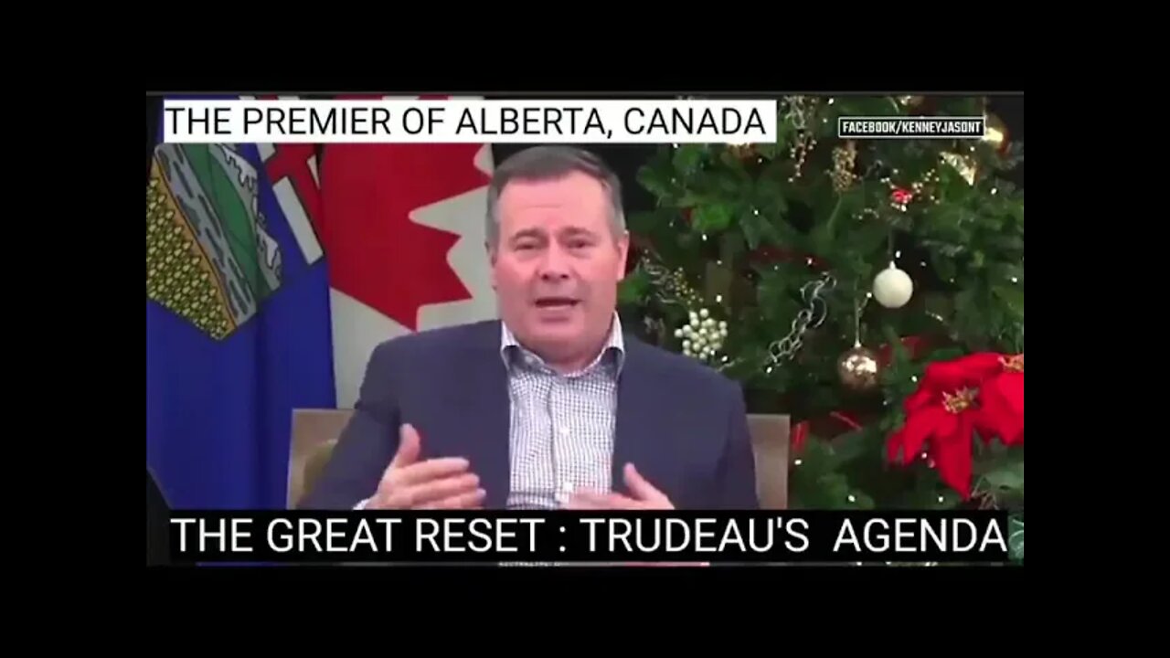 MUST WATCH: The Great Reset - Trudeau's Agenda - Jason Kennney explains everything!!