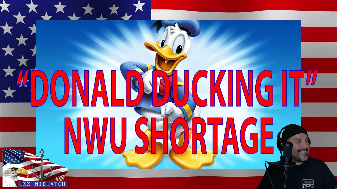 NAVY FACES UNIFORM SHORTAGE, "DONALD DUCKING IT"