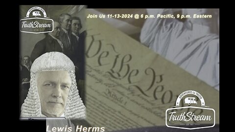 Lewis Herms, Hurricane Hell Documentary, Election Integrity Live 11/13 6pm Pacific 9pm Eastern #322