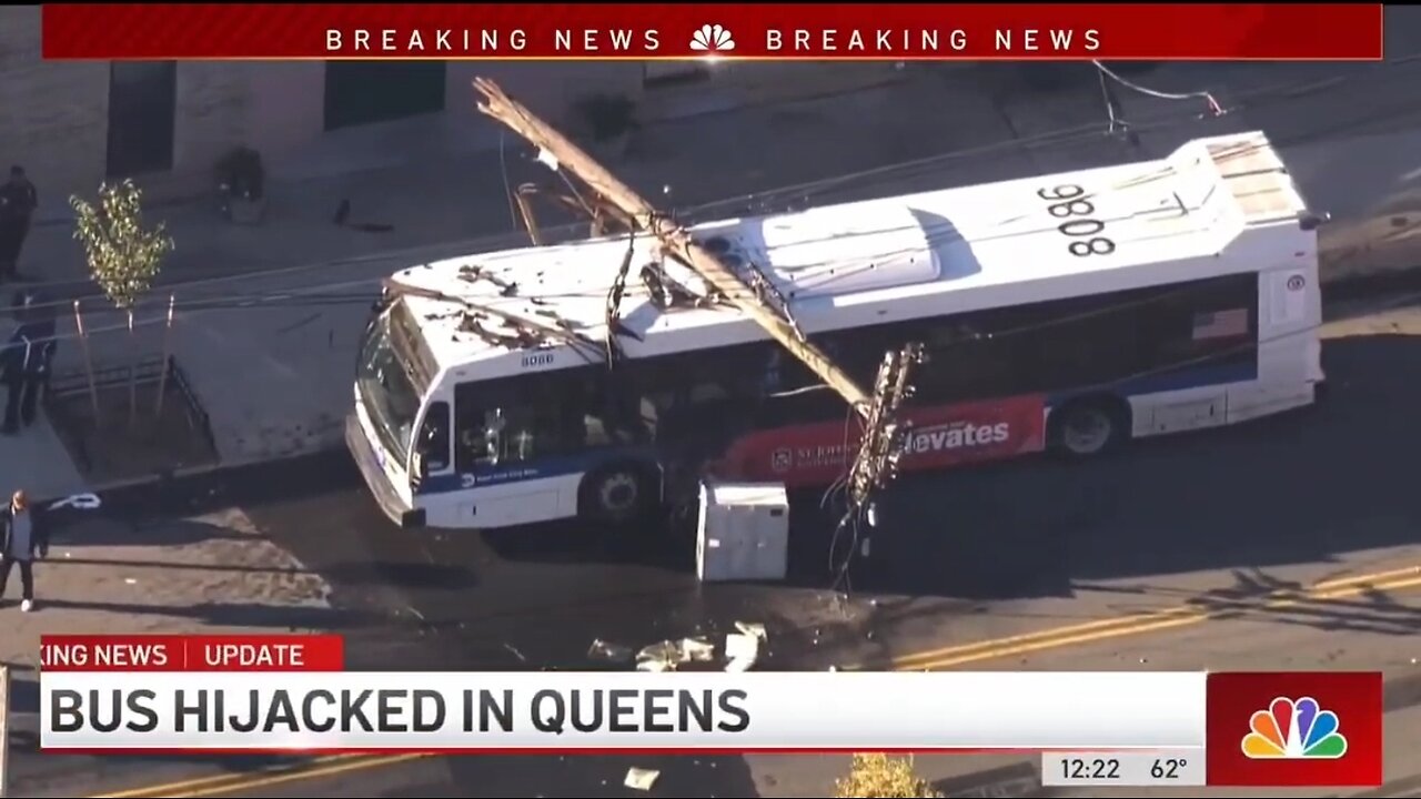 NYC Bus Hijacked At Gunpoint, Driver Jumps From Window: NBC