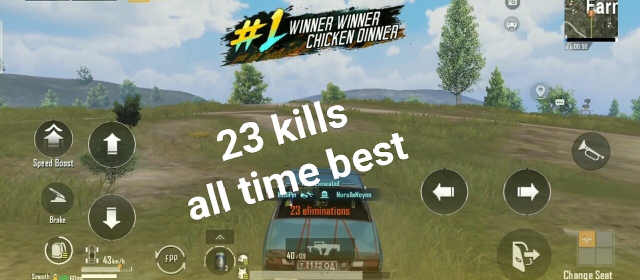 All time best || 23 kills || #pubgmobile